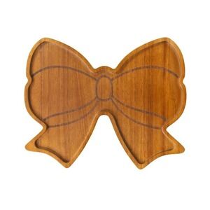 Bow-Shaped Acacia Wood Charcuterie Board – Holiday Time Walmart 2025